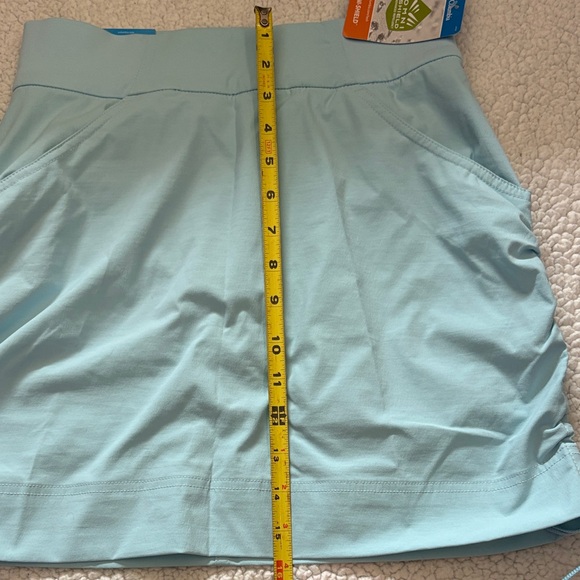 Columbia Light Blue Athletic Skirt with Side Drawstrings XS - Picture 7 of 8